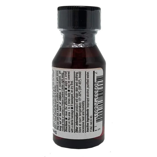 Germa Mercuro-chrome Mercury Free First Aid Antiseptic Liquid 1 oz