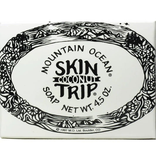 Mountain Ocean Skin Trip Coconut Soap Bar (Pack of 3) with Coconut Oil, and Aloe Vera, 4.5 oz. each