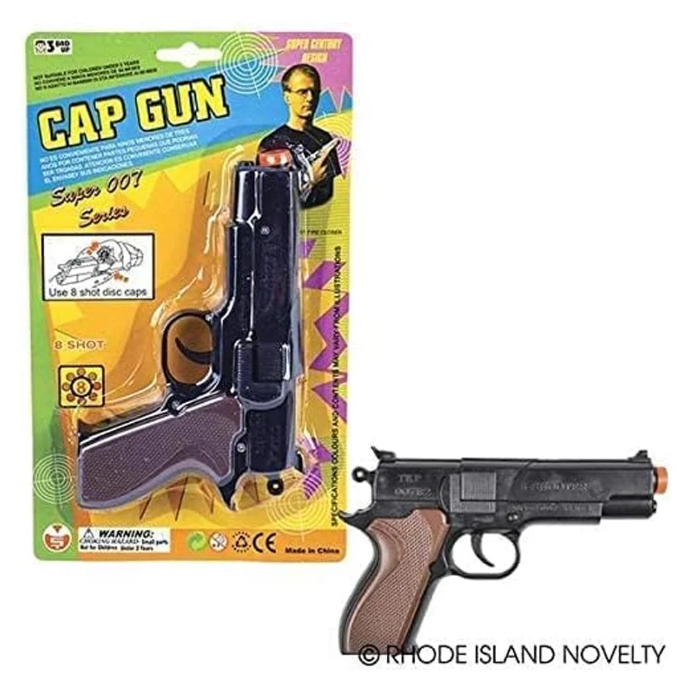 Rhode Island Novelty 6.75 inch Cap Pistol, One per Order